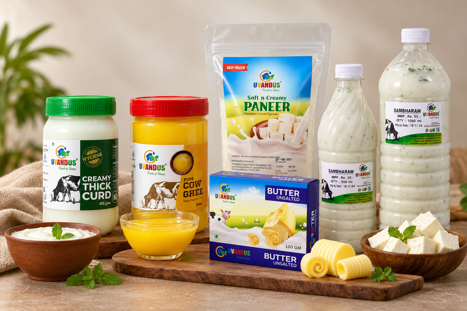 Dairy and chilled products